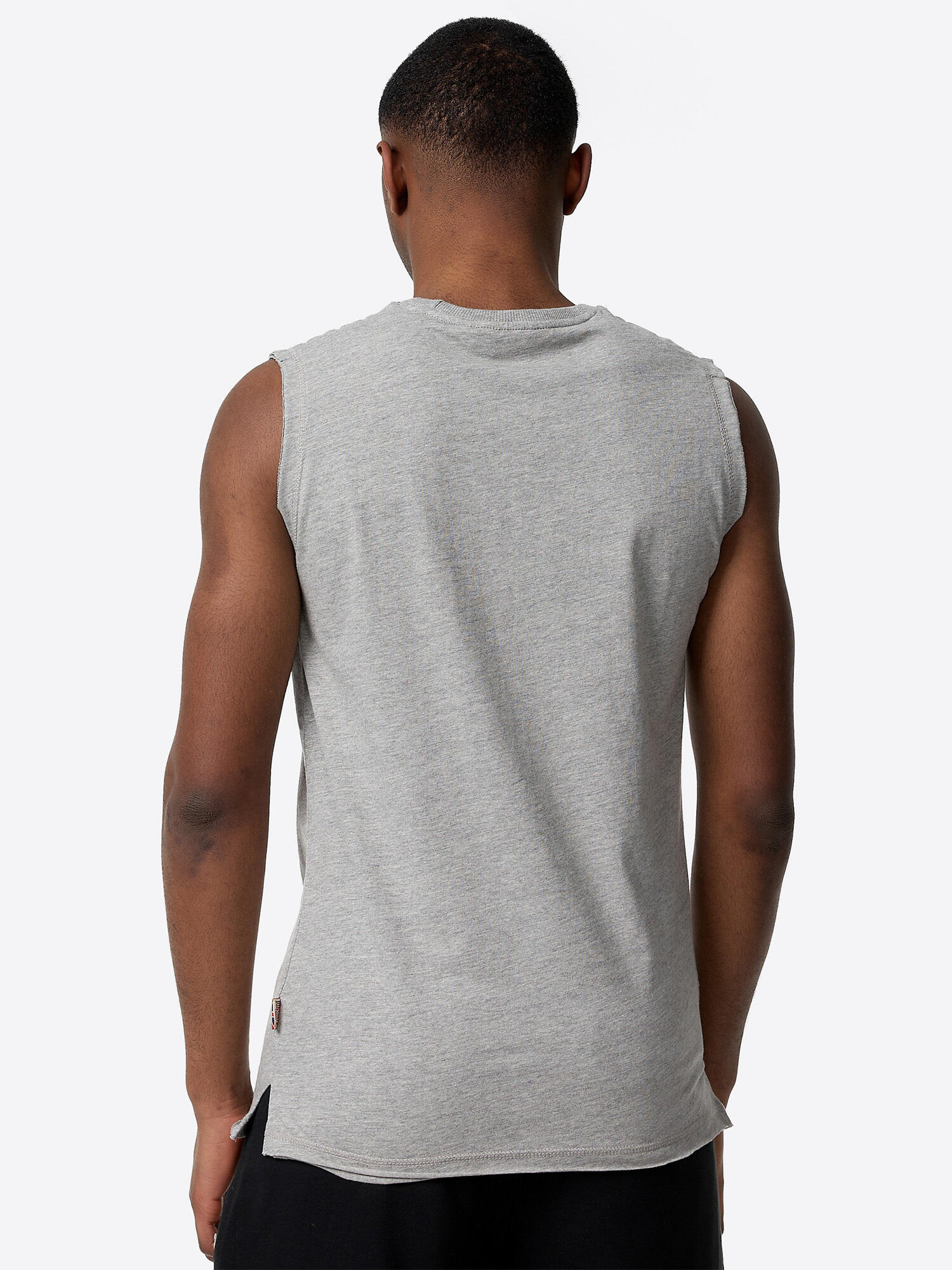 LONSDALE Herren ärmelloses T-Shirt schmale Passform CLEATOR 4/5