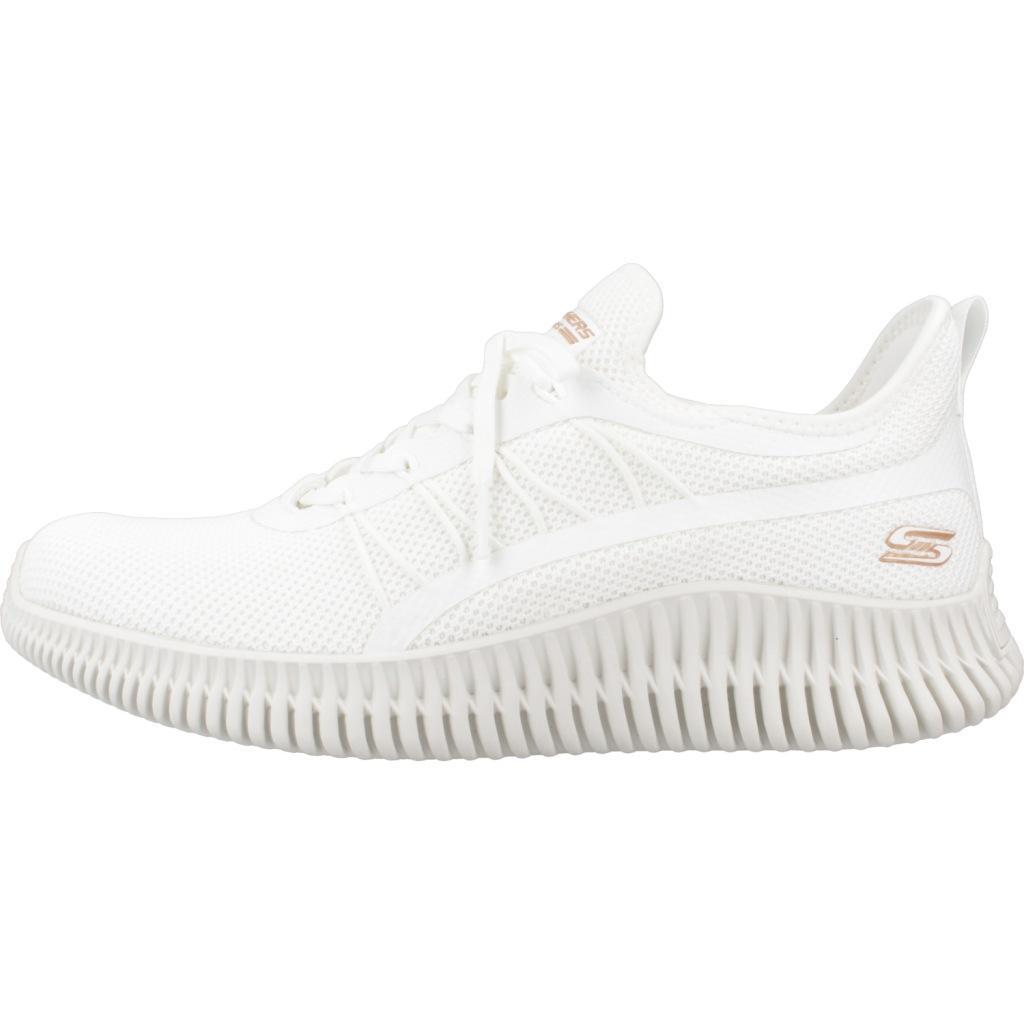 Baskets Skechers Modèle Bobs Geo-new Aesthetics Slip-ins Couleur Blanc 2/5