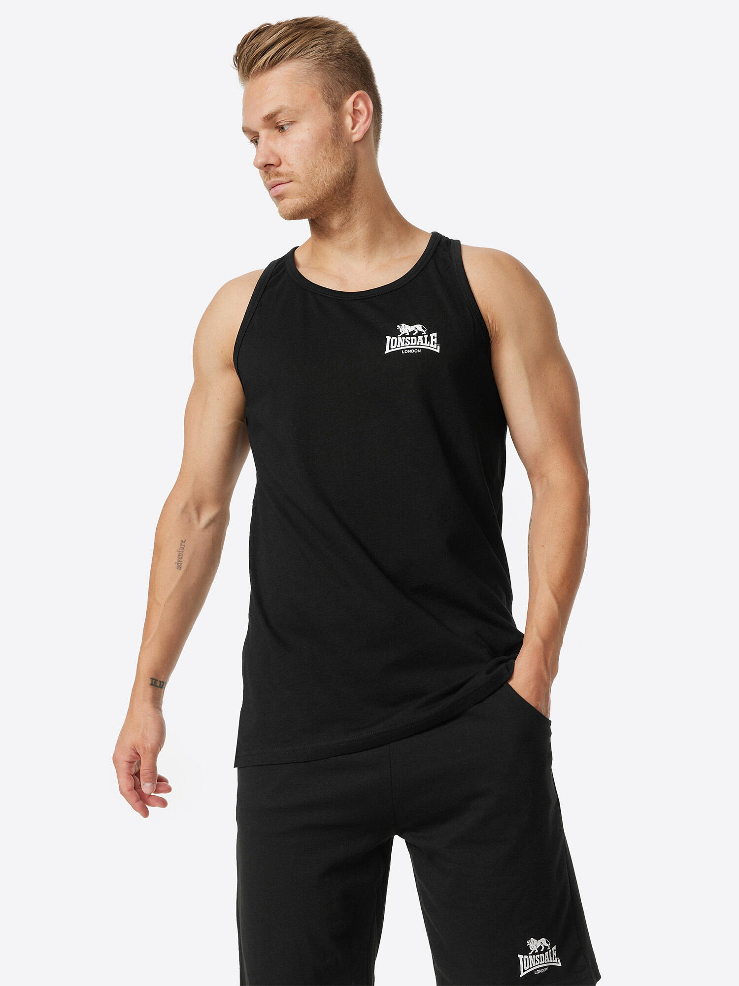LONSDALE LONSDALE Heren singlet slim fit DOLTON