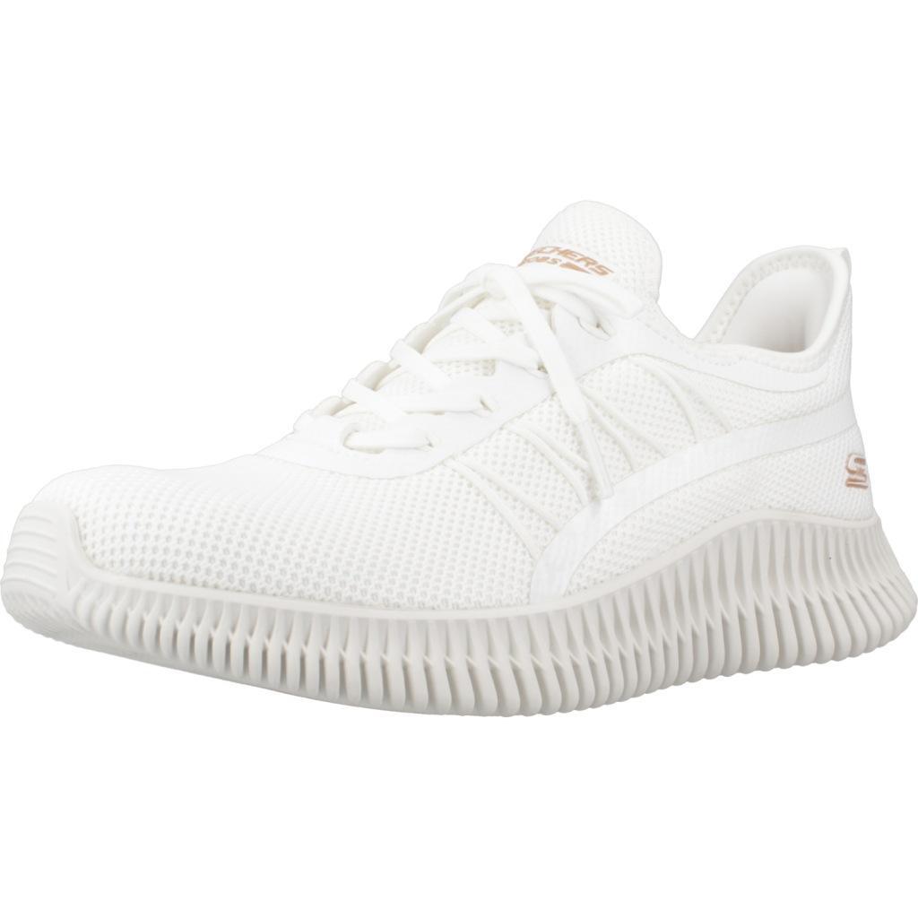 Skechers - Baskets Skechers Modèle Bobs Geo-new Aesthetics Slip-ins Couleur Blanc - Chaussures De Sport - Blanc - Decathlon