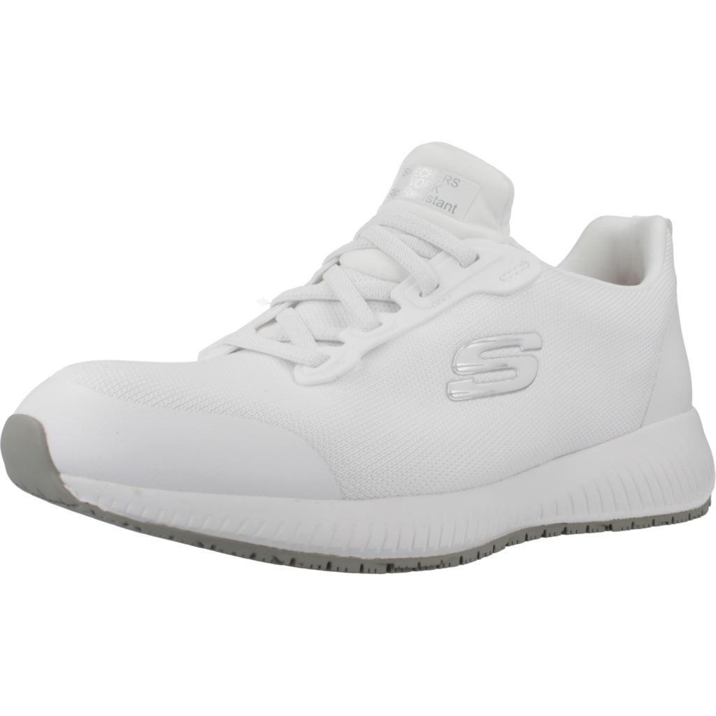 Skechers - Baskets Skechers Modèle Squad Couleur Blanc - Chaussures De Sport - Blanc - Decathlon
