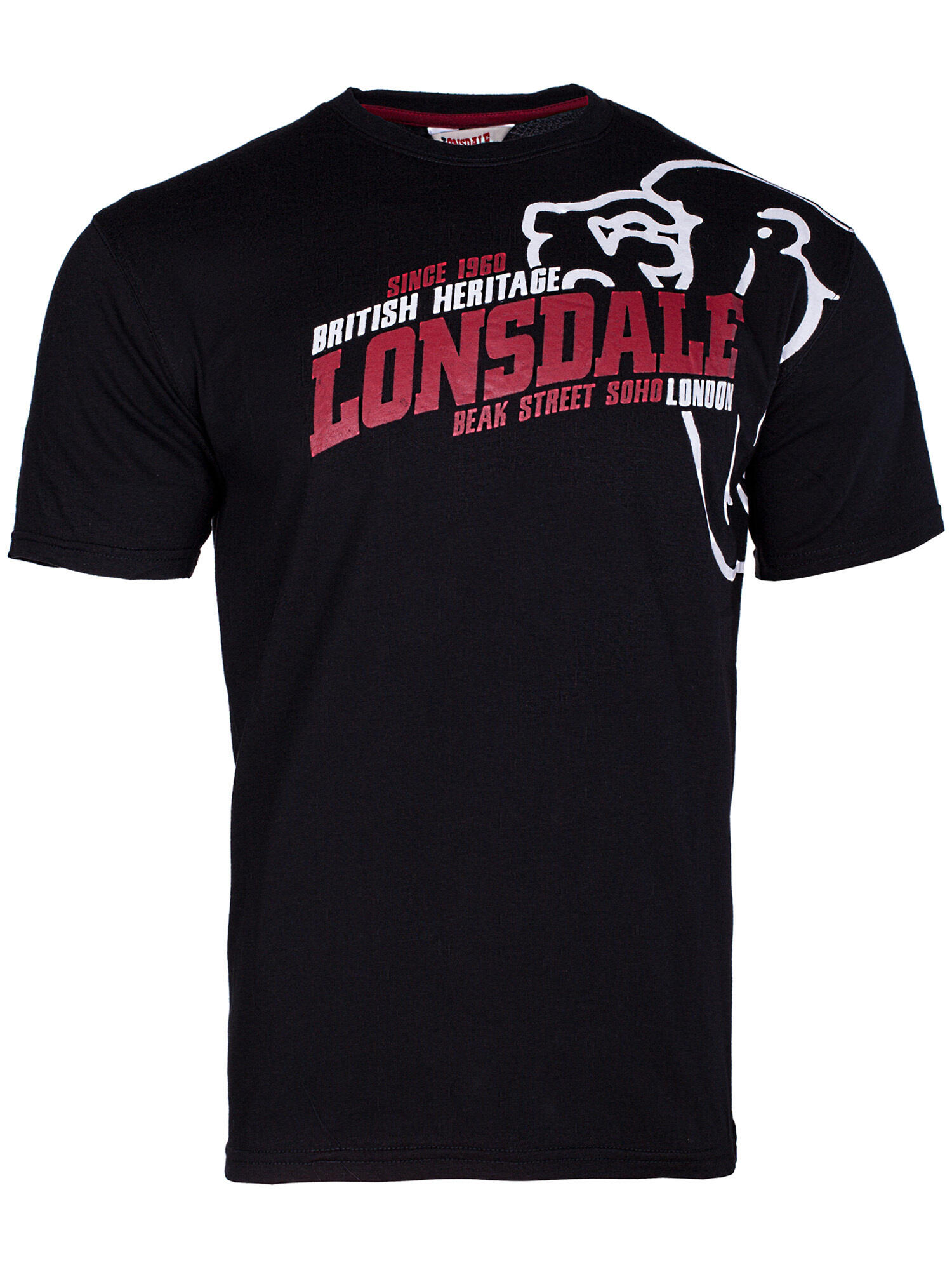 LONSDALE Heren-T-shirt normale pasvorm WALKLEY 2/5