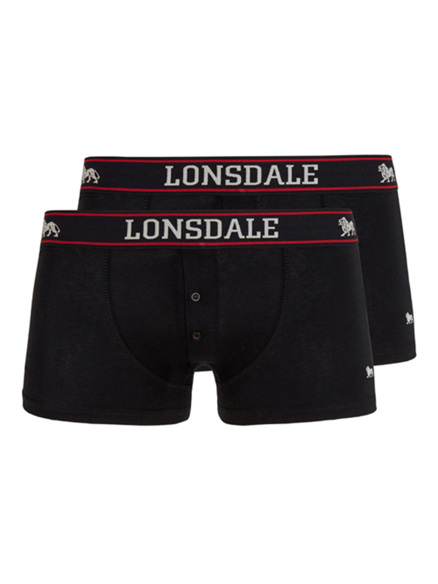 LONSDALE LONSDALE Herren Boxershorts Doppelpack OAKWORTH