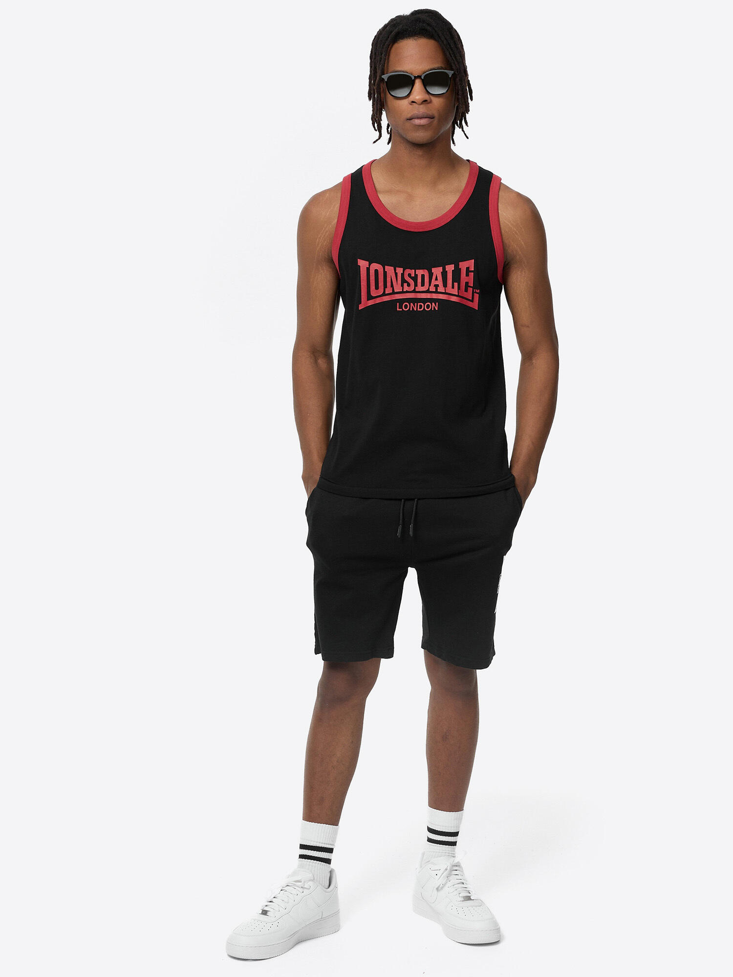 LONSDALE Heren singlet regular fit KNOCKAN 3/5