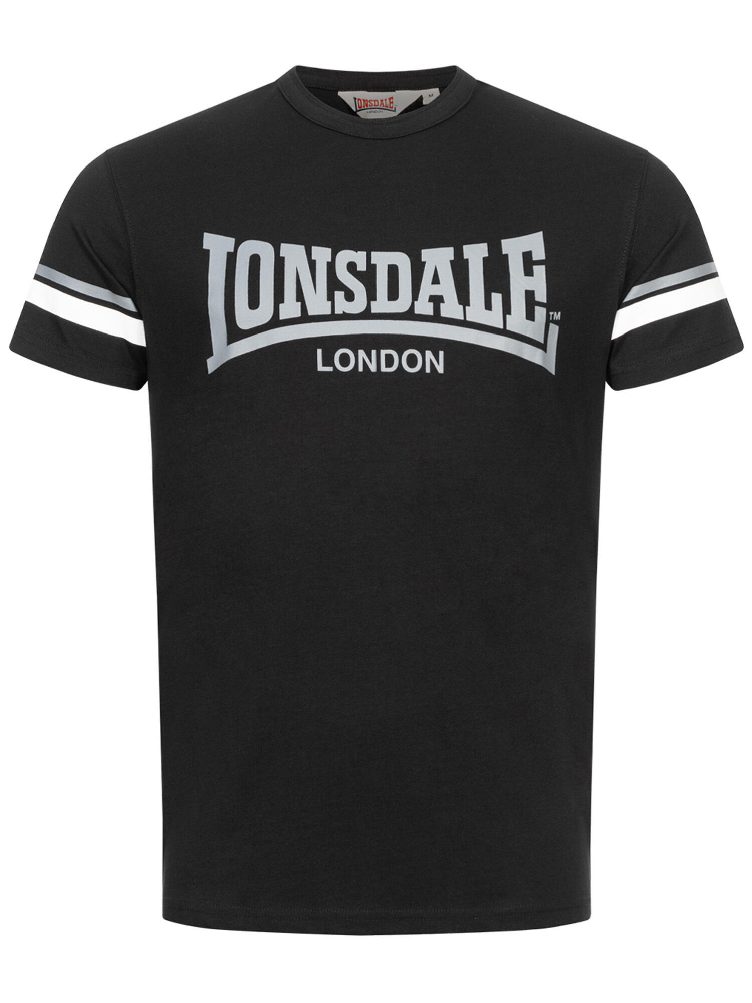 T-shirt pour homme Lonsdale Creich Noir 2/5