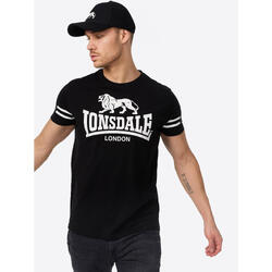 T-shirt homme Lonsdale noire.