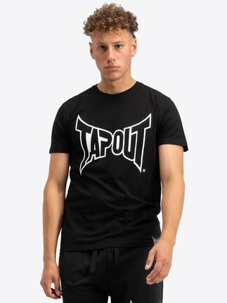 TAPOUT Herren T-Shirt normale Passform LIFESTYLE BASIC TEE
