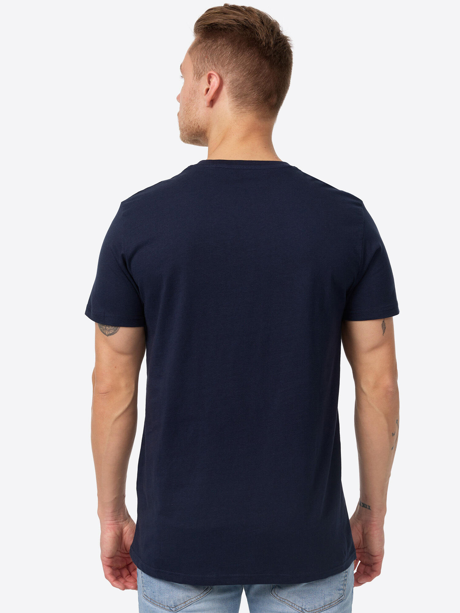 T-shirt pour homme Lonsdale Hounslow bleue 4/5