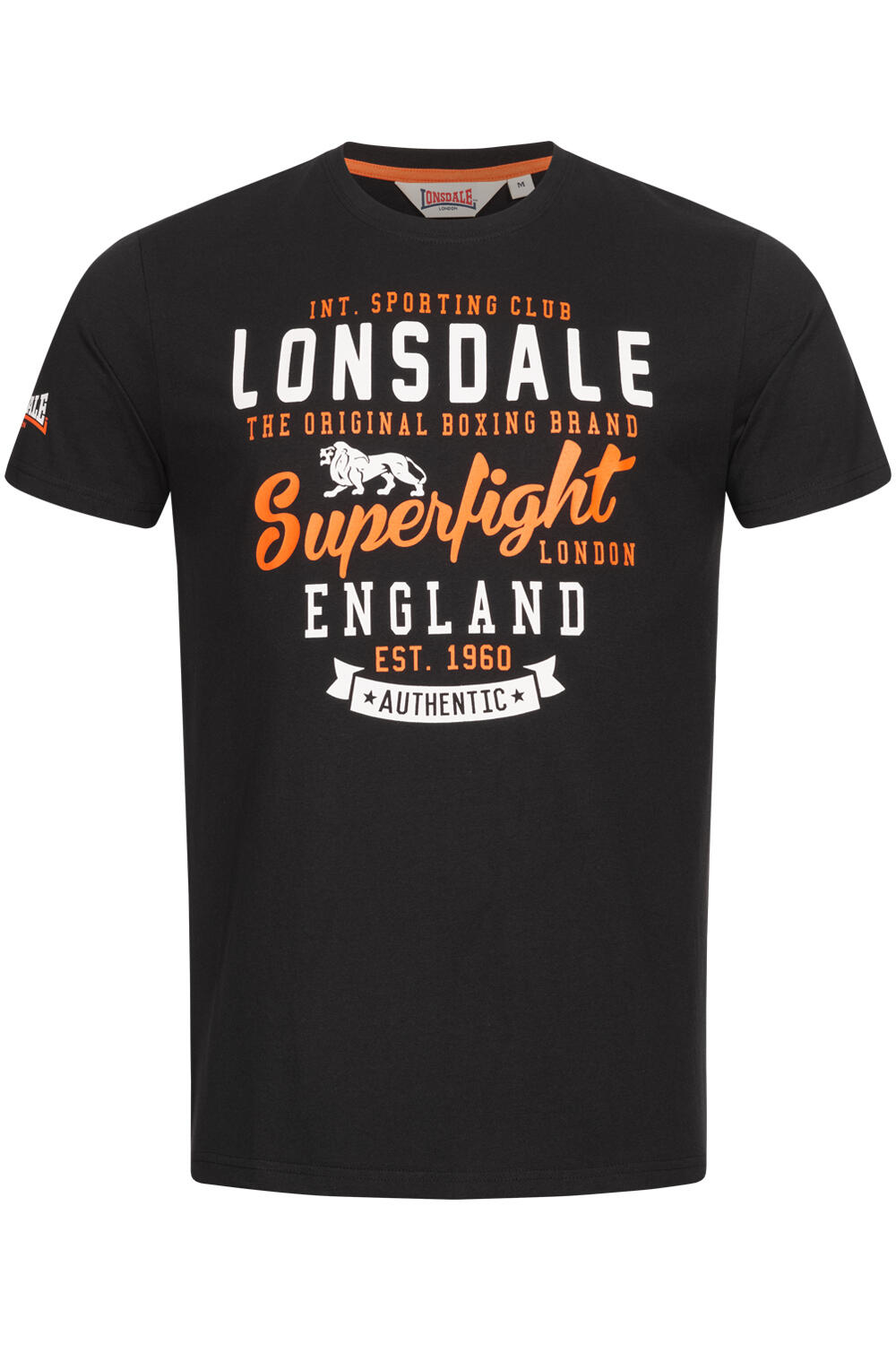 LONSDALE Heren-T-shirt normale pasvorm TOBERMORY 2/5
