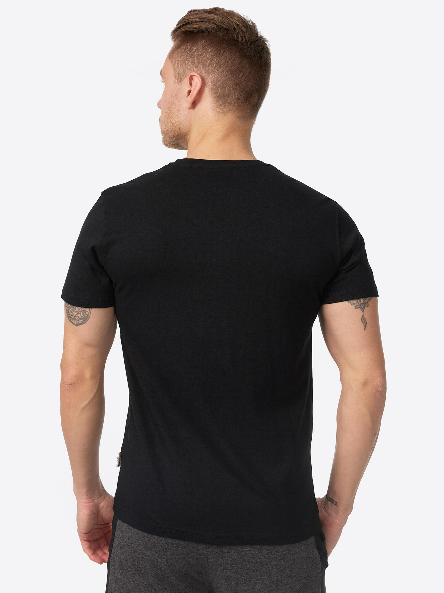 LONSDALE Heren-T-shirt normale pasvorm LOGO KAI 4/5