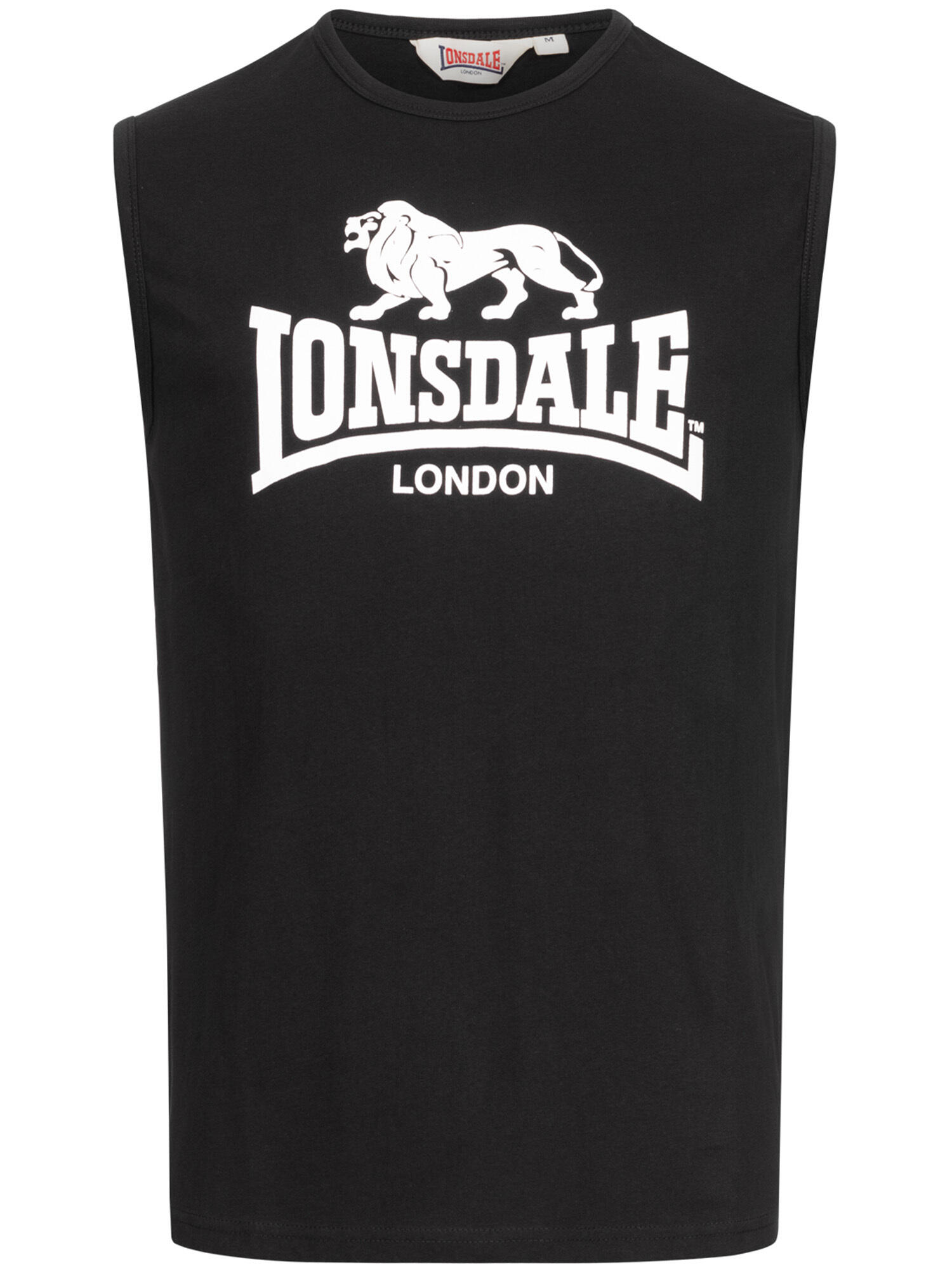 LONSDALE Herren ärmelloses T-Shirt normale Passform CLOPTON 2/5