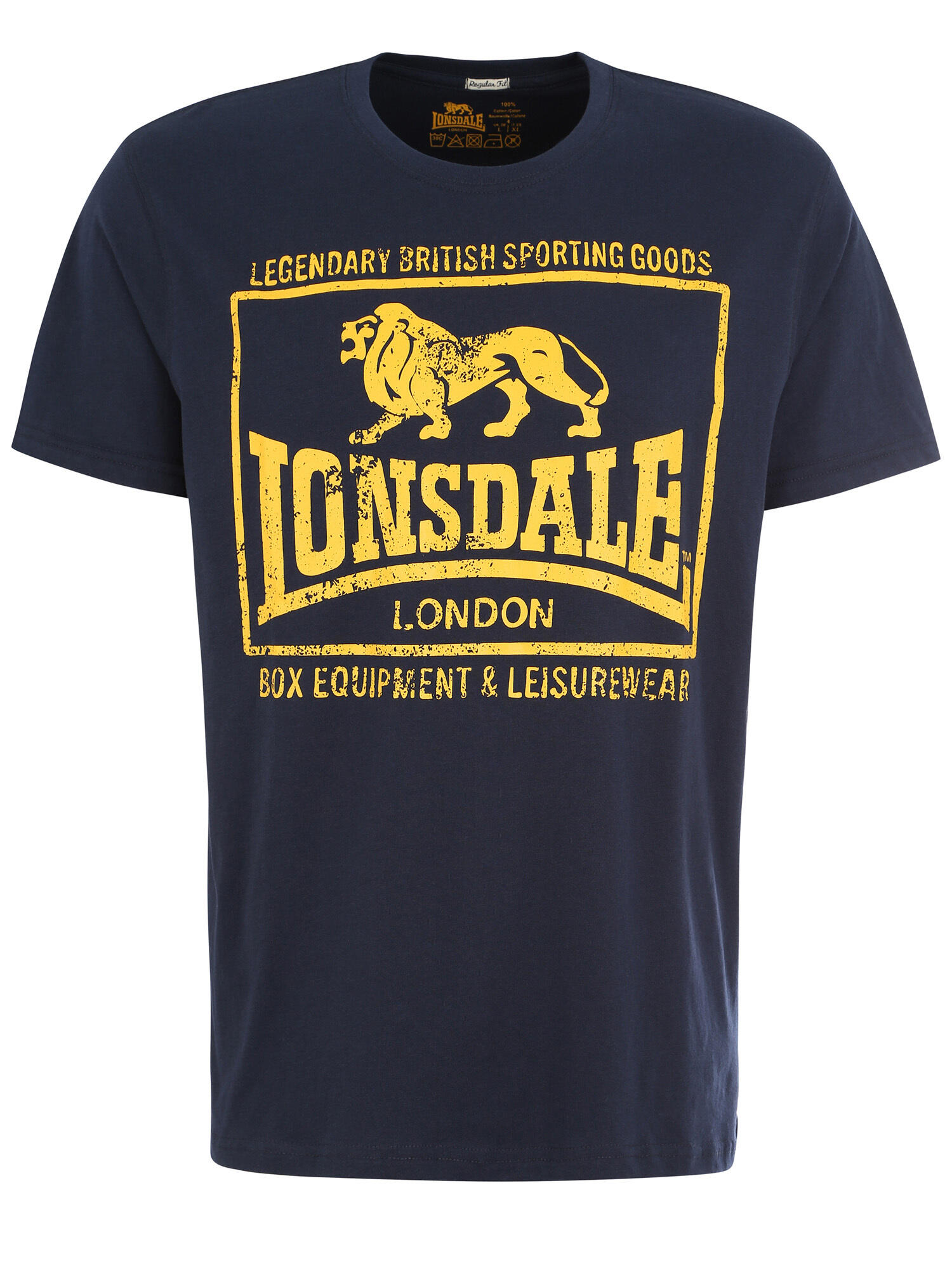 T-shirt pour homme Lonsdale Hounslow bleue 2/5