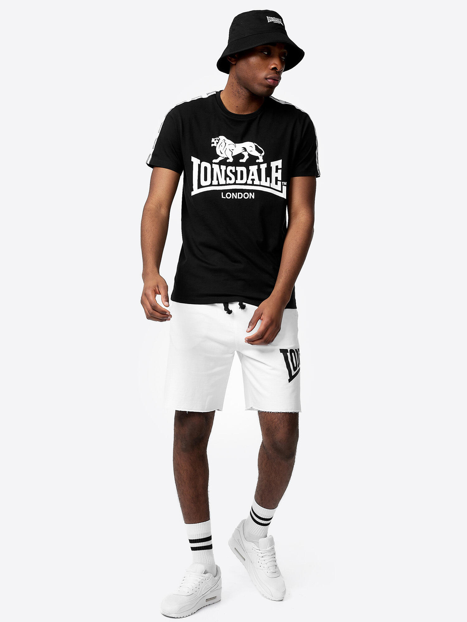 LONSDALE Heren-T-shirt normale pasvorm SHEVIOCK 3/6
