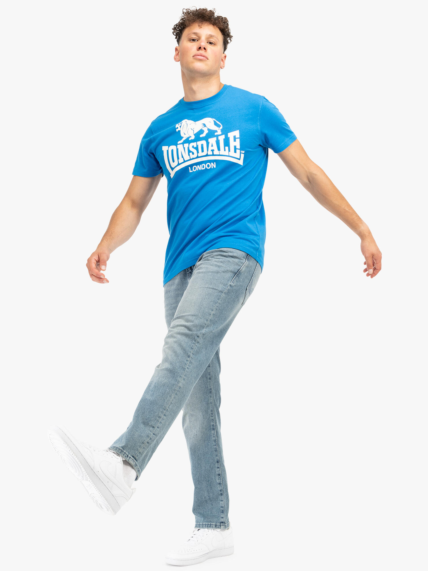 LONSDALE Herren T-Shirt normale Passform LOGO 4/6