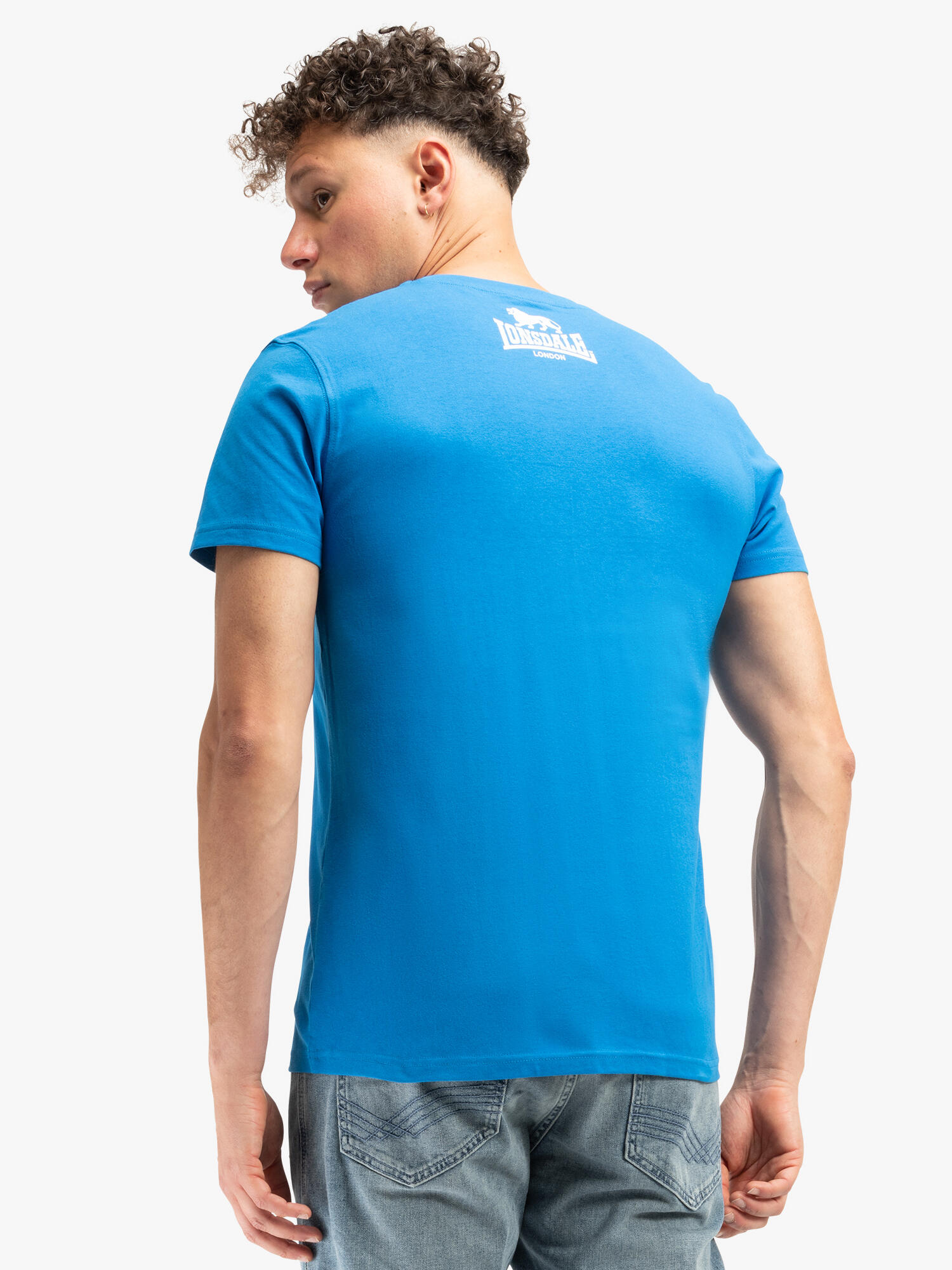 LONSDALE Herren T-Shirt normale Passform LOGO 5/6