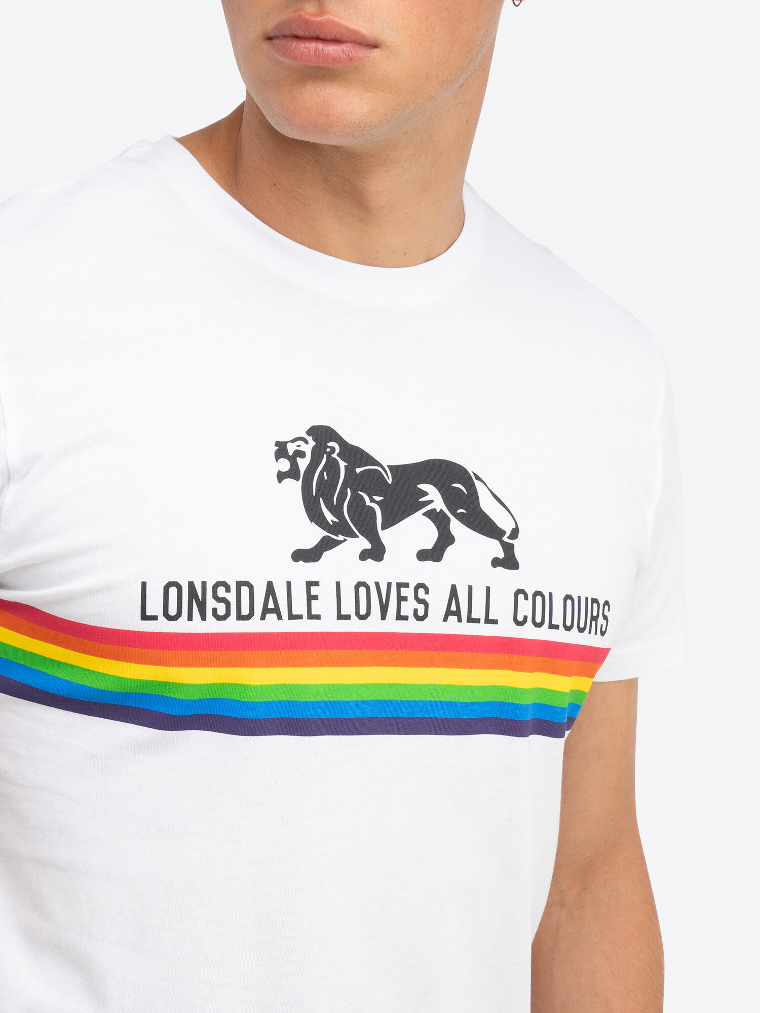 LONSDALE Heren-T-shirt normale pasvorm NELSON 7/7