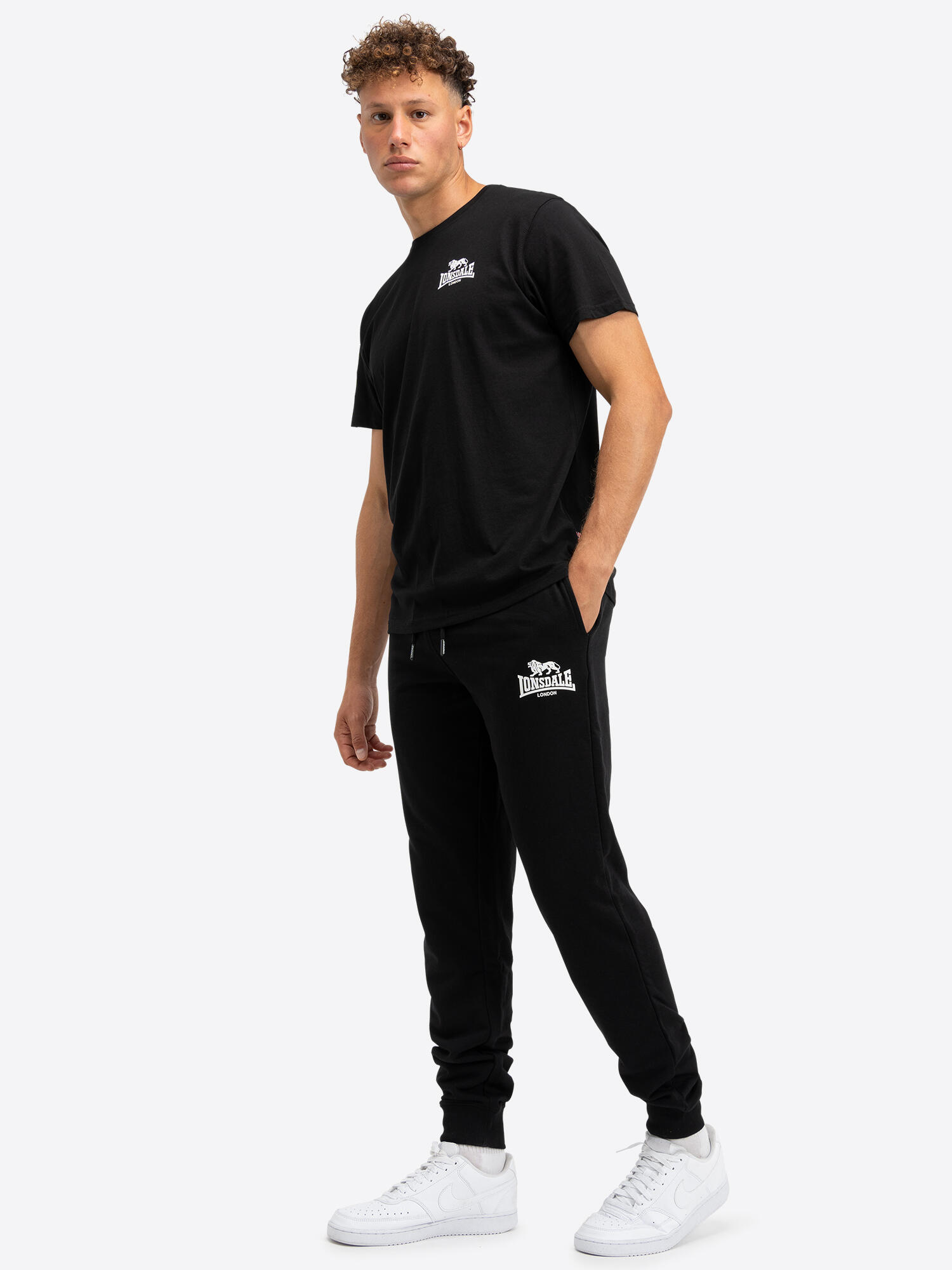 LONSDALE Heren-T-shirt normale pasvorm WARLINGHAM 3/7
