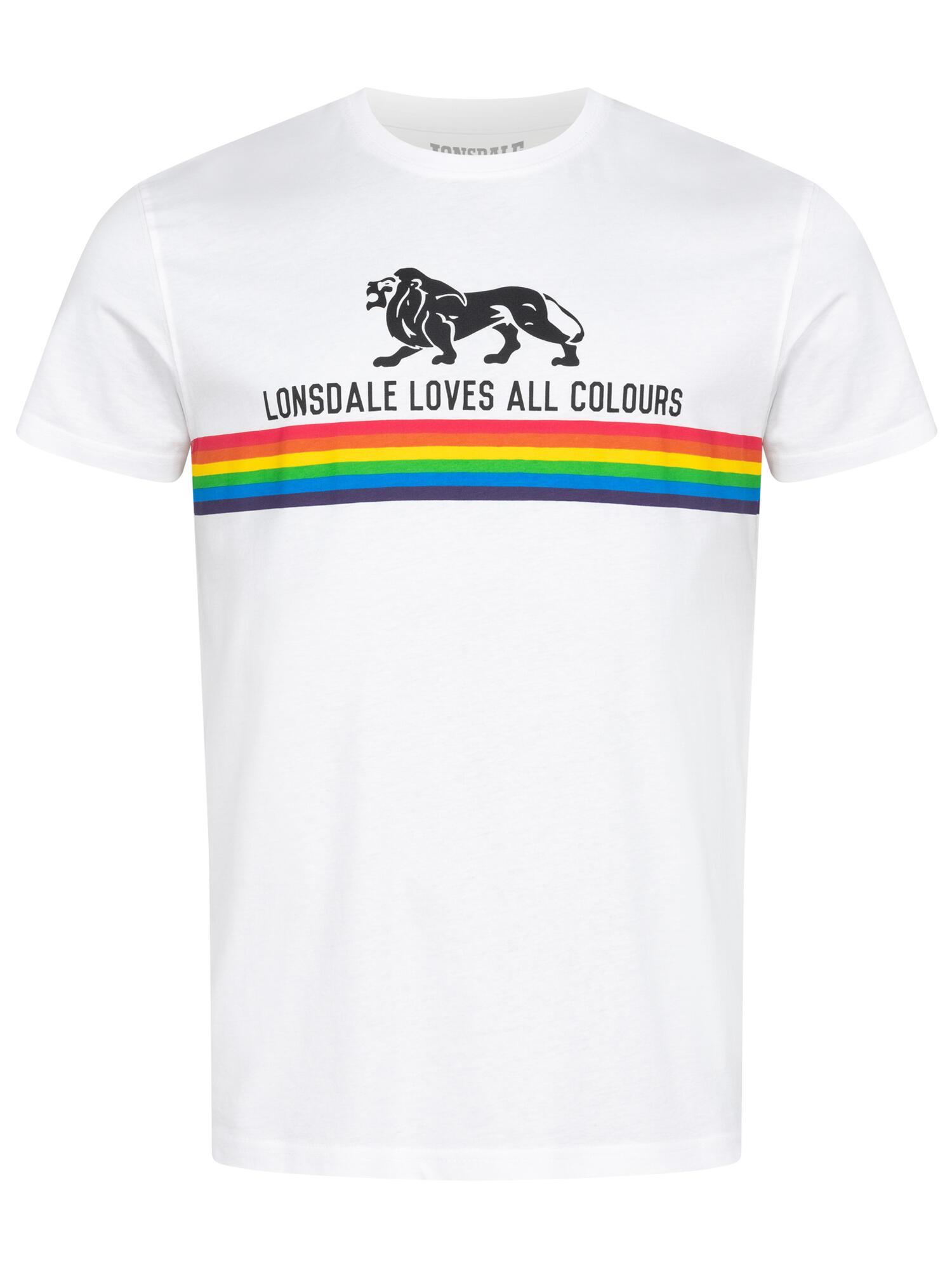 LONSDALE Heren-T-shirt normale pasvorm NELSON 3/7