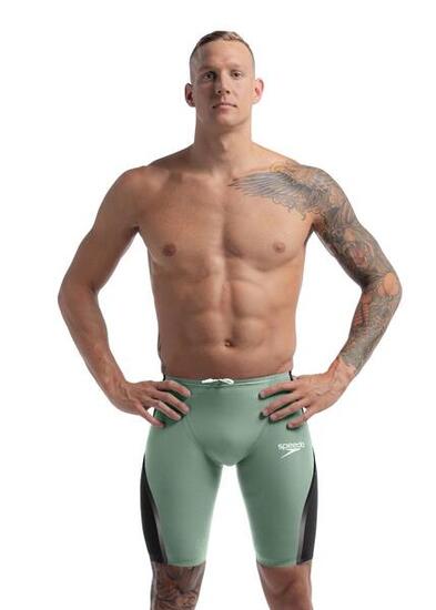Speedo Fastskin LZR Pure Intent 2.0 Hoge taille Jammer - Groen / Zwart