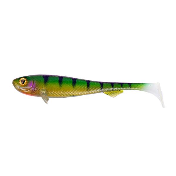 Leurre souple Fox Rage super slick shad UV firetiger 7"