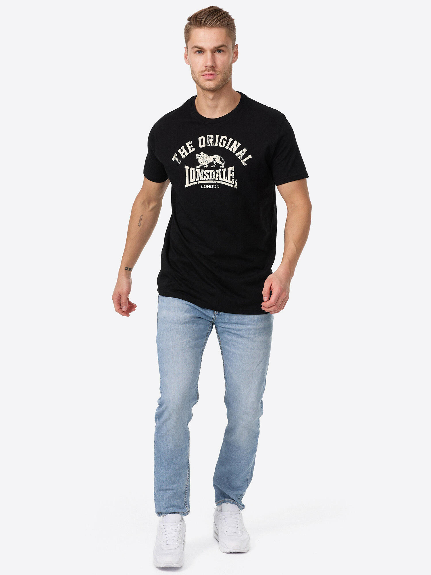 LONSDALE Herren T-Shirt normale Passform ORIGINAL 3/5