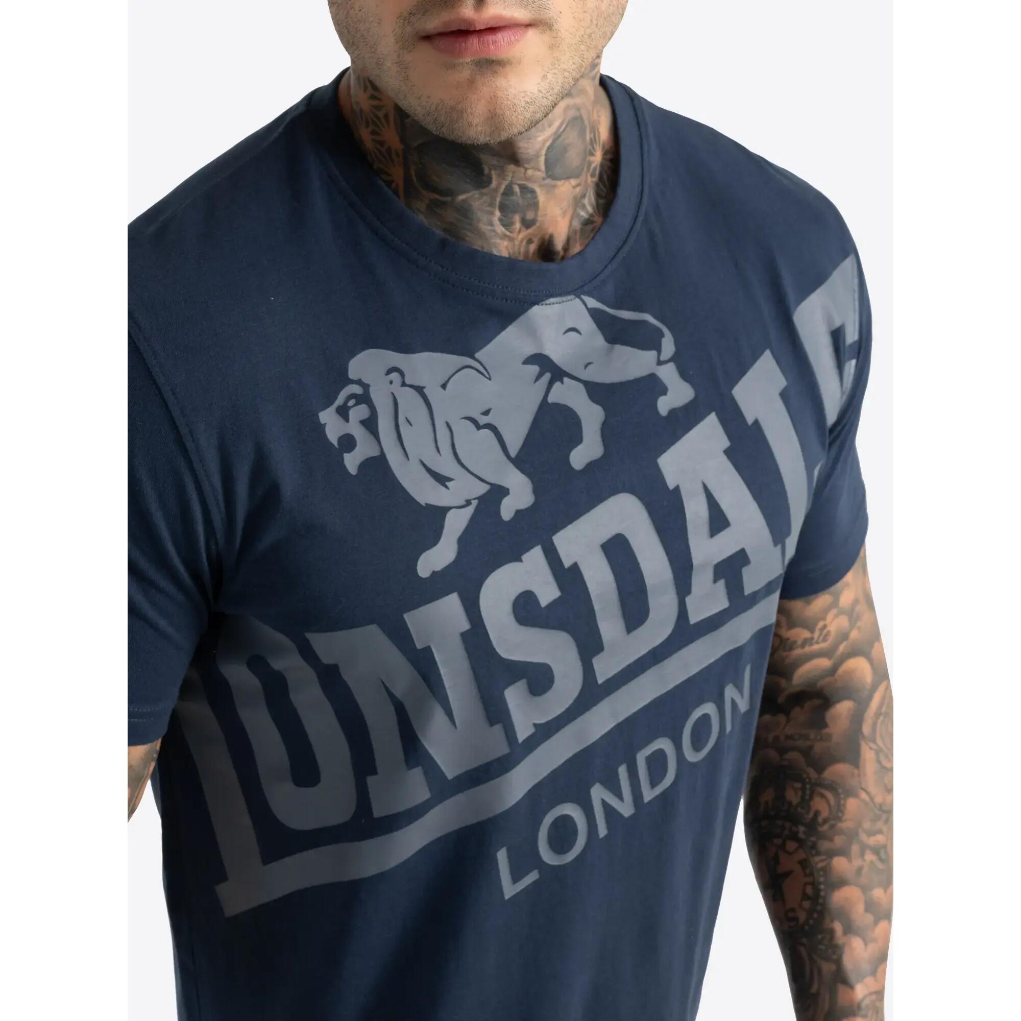 Lonsdale Herren T-Shirt – Klassisch, Aus Baumwolle & Bequem