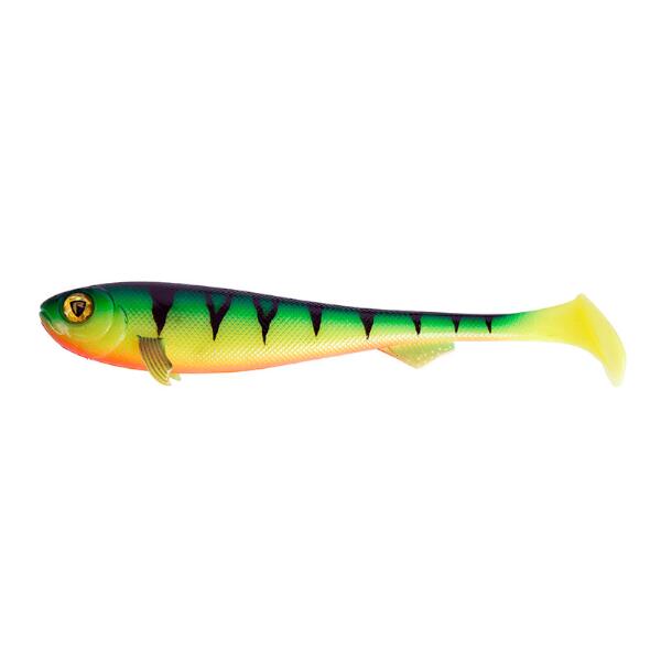 Leurre souple Fox Rage super slick shad UV firetiger 7"