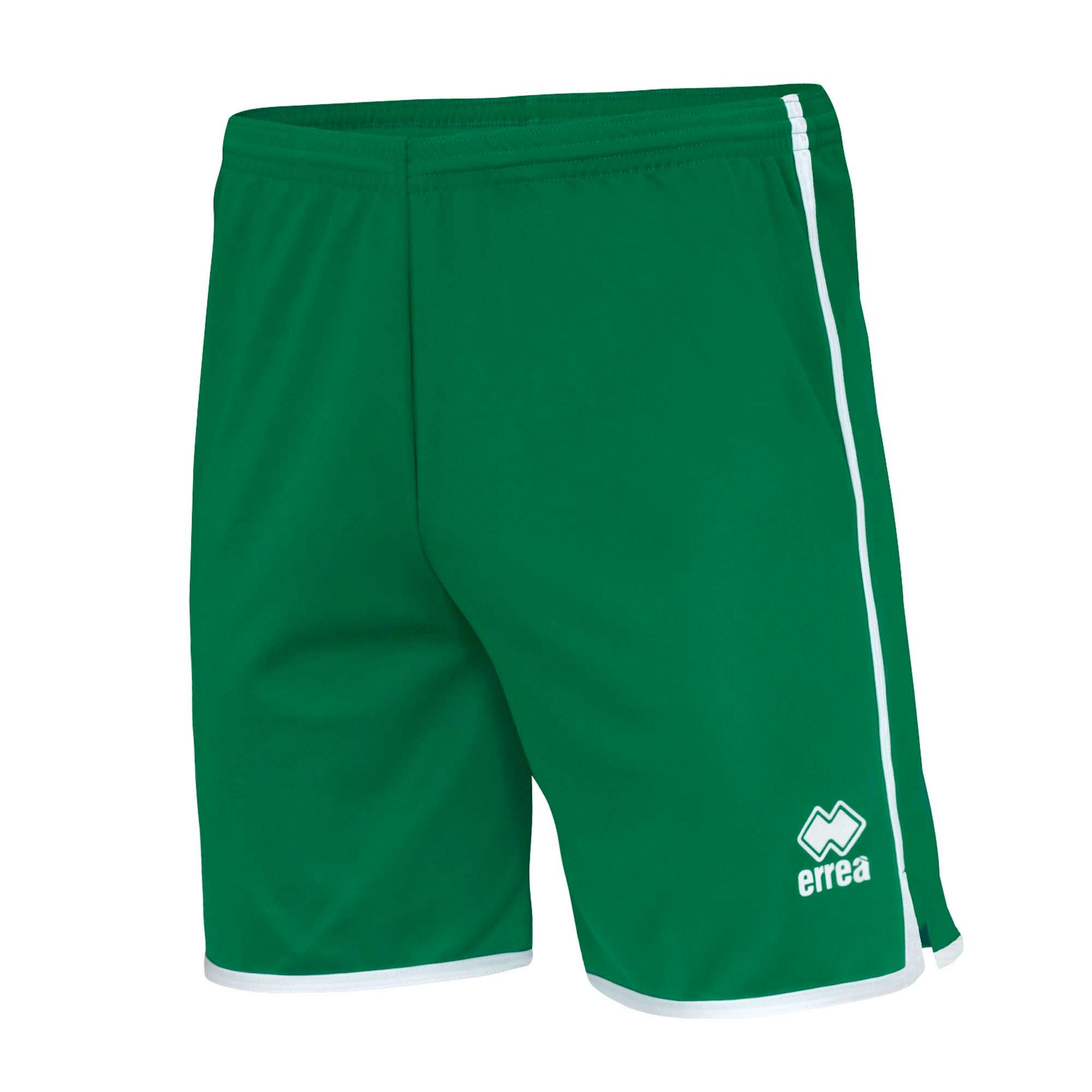 ERREA Pantaloni Corti Errea Bonn Panta Ad 00900Verde Bianco Adulto