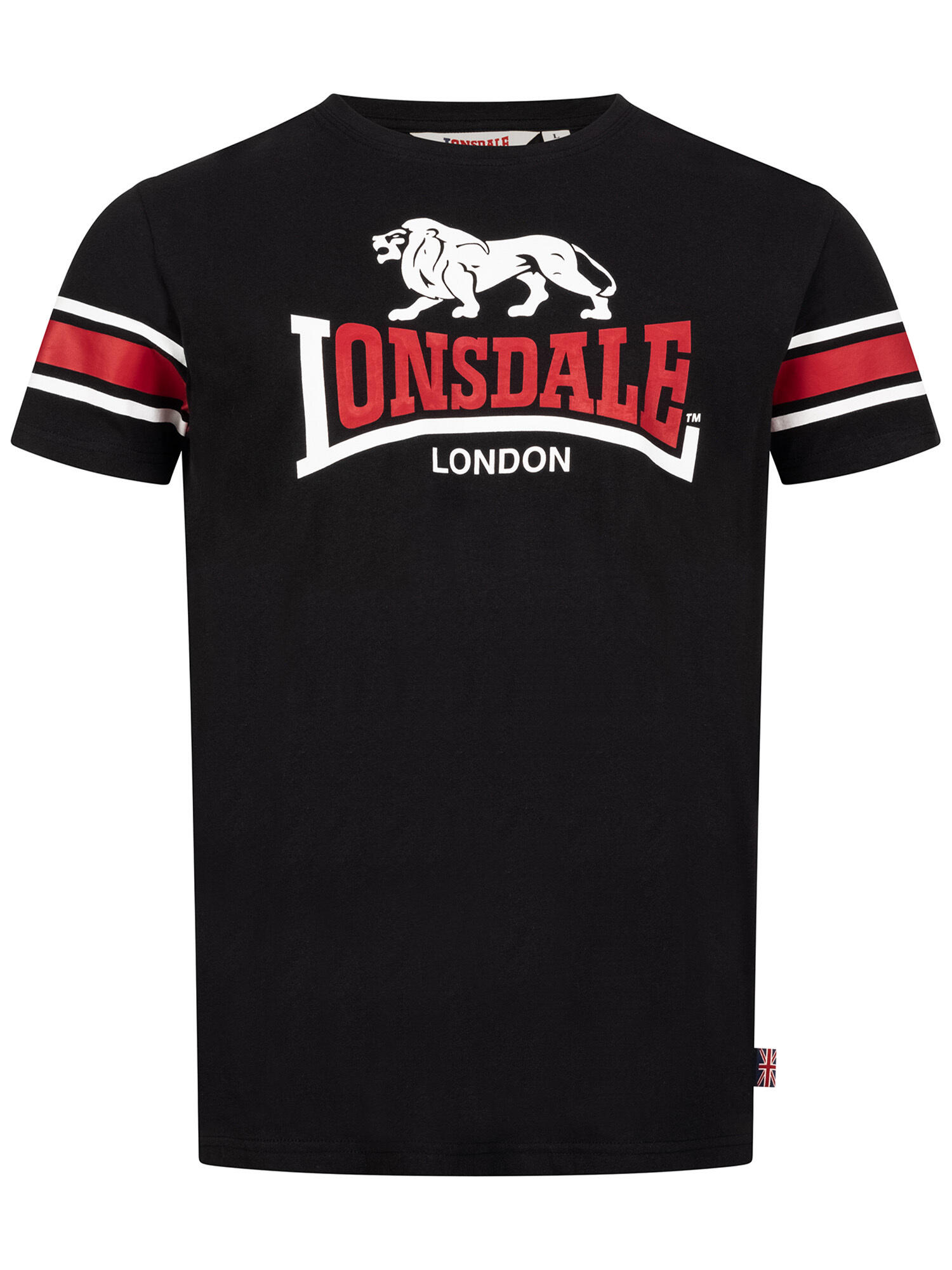 LONSDALE Heren-T-shirt normale pasvorm HEMPRIGGS 2/5