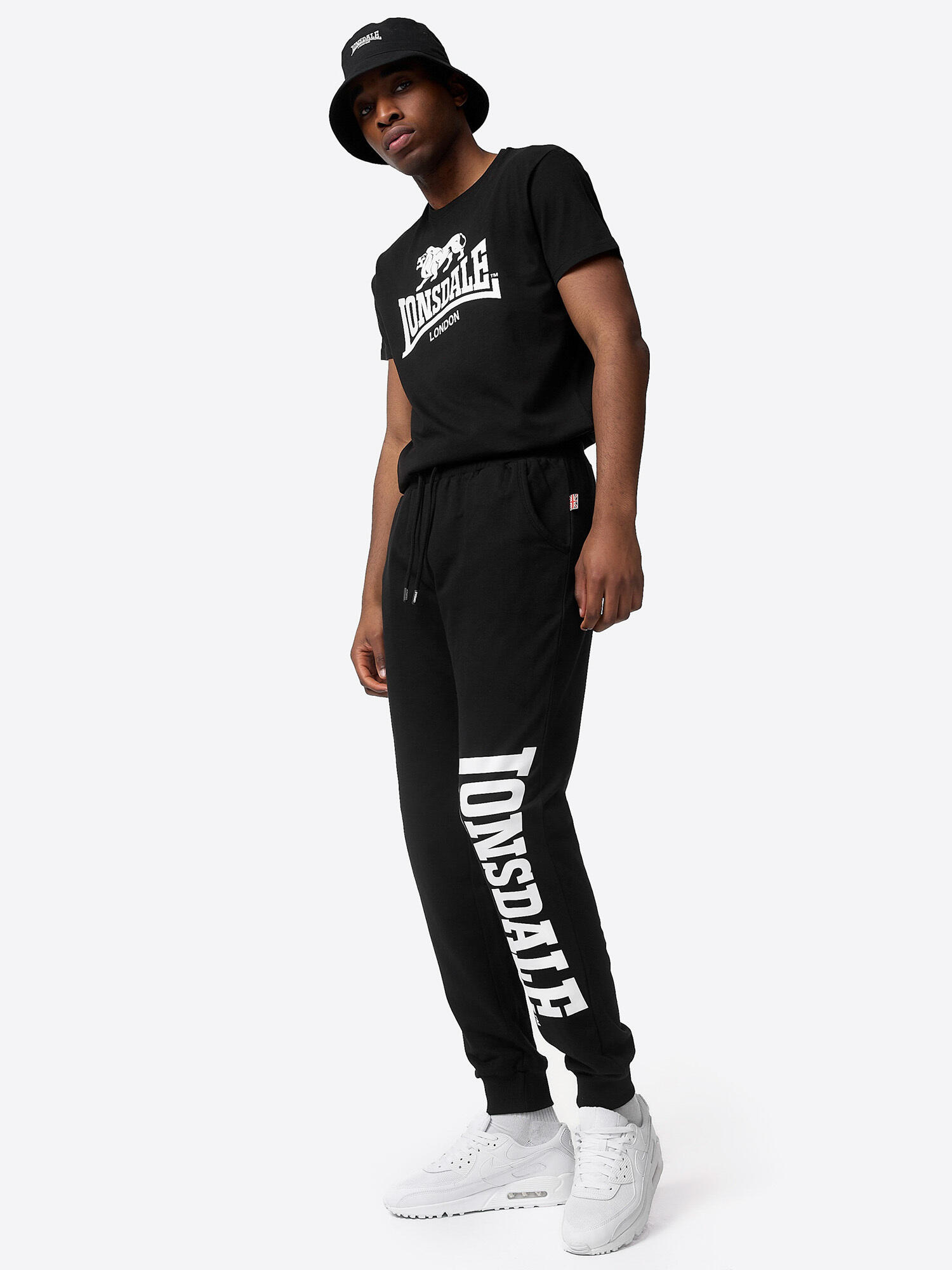 T-shirt homme Lonsdale noir 3/5