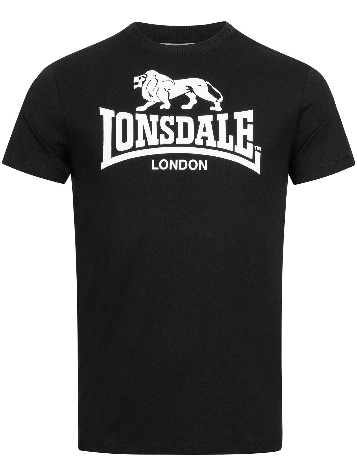 T-shirt homme Lonsdale noir 2/5