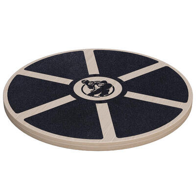 Balance Board - Ø 40cm. bis 110-180kg. Holz Wackelbrett. Therapiekreisel
