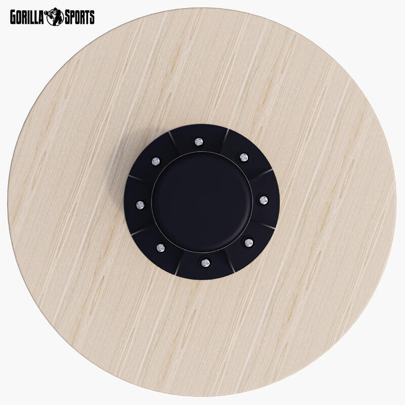 Placa de echilibru din lemn, Gorilla Sports®