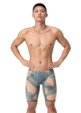 Speedo Fastskin LZR Pure Valor 2.0 Jammer - Country Green / Nectarine - Größe 30