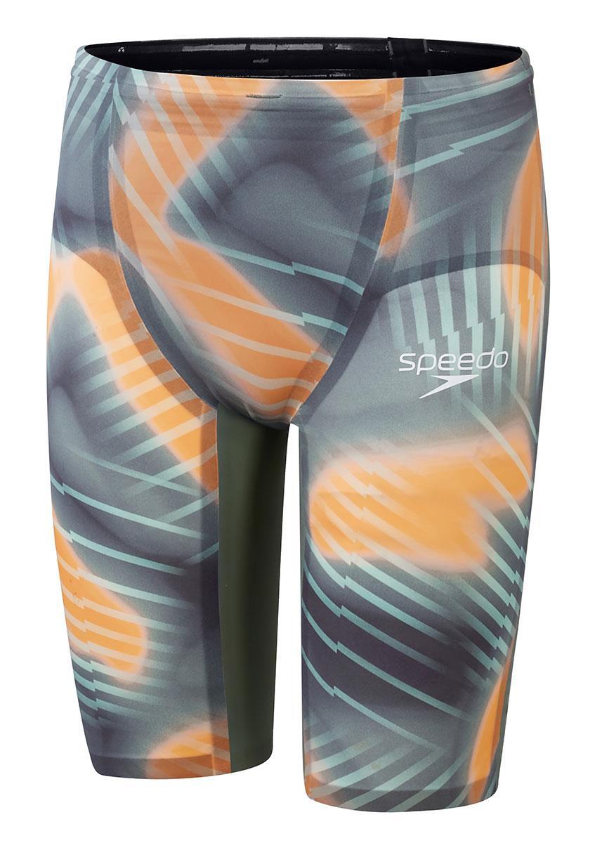 Speedo Fastskin LZR Pure Valor 2.0 Jammer - Verde Country / Pesca - Taglia 18 3/6