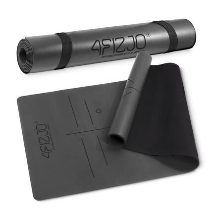 Mata do ćwiczeń antypoślizgowa 4FIZJO PU 4 mm