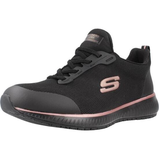 Obuwie Sportowe Damskie Skechers Work: Squad SR Biały