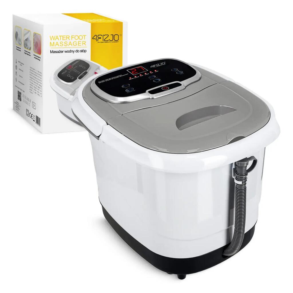 Воден масажор за крака PRO+ 4FIZJO 500 W, 35 до 48°C, инфрачервен, LCD, сензорен