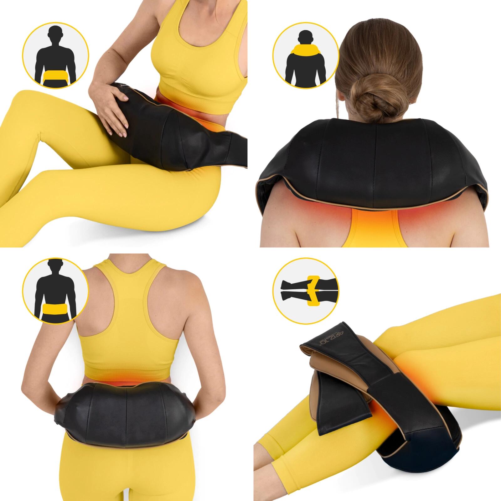 Pas do masażu karku i szyi 4FIZJO PRO+ shiatsu 6/7