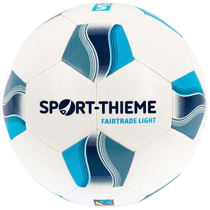 Fußball Fairtrade Light Größe 5 2025 Fußball Unisex Weiß-Blau