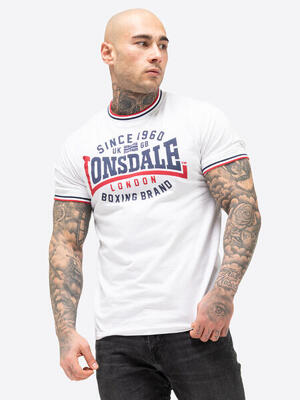 Lonsdale heren-t-shirt slim fit gavrene