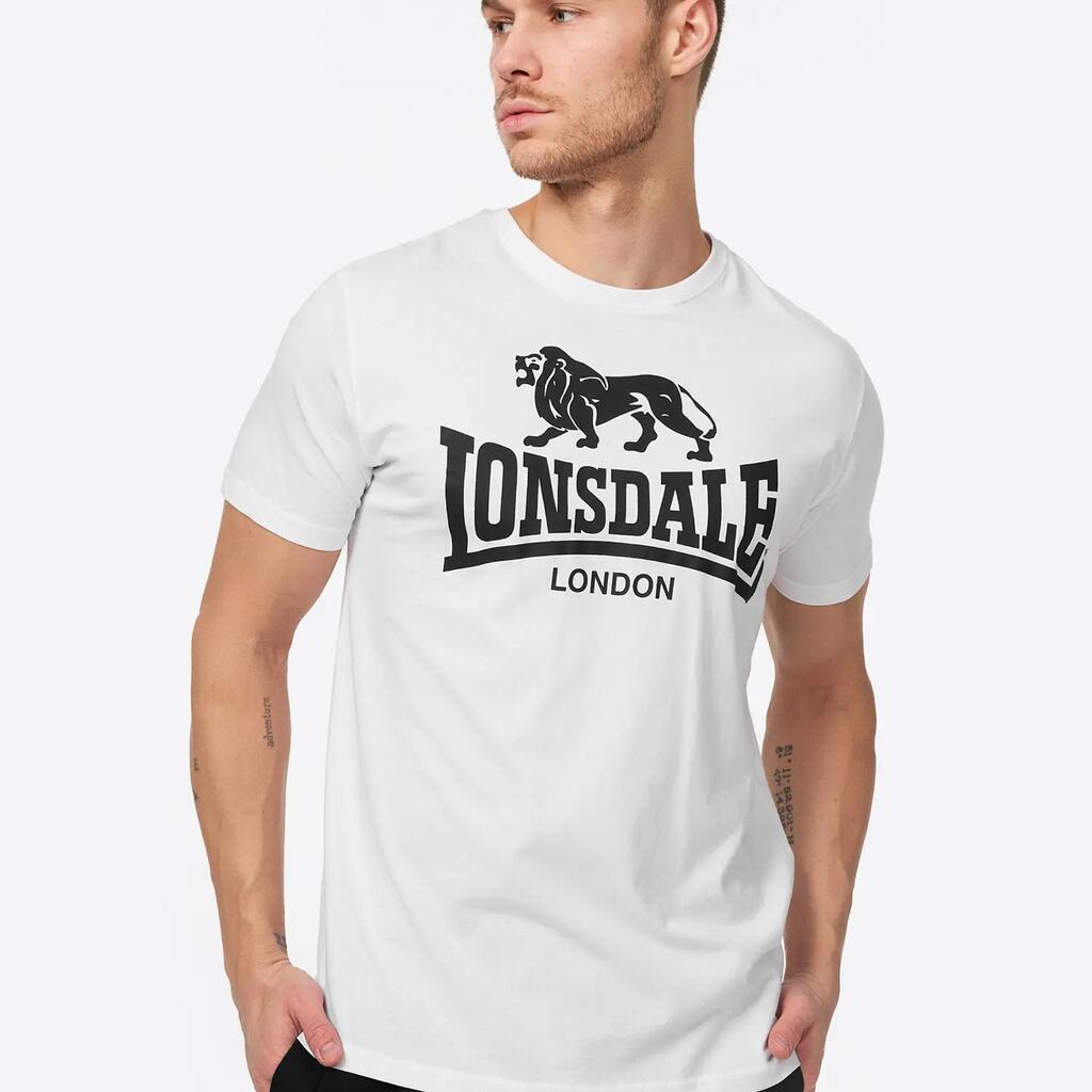 T-shirts pour homme Lonsdale Logo Blanc