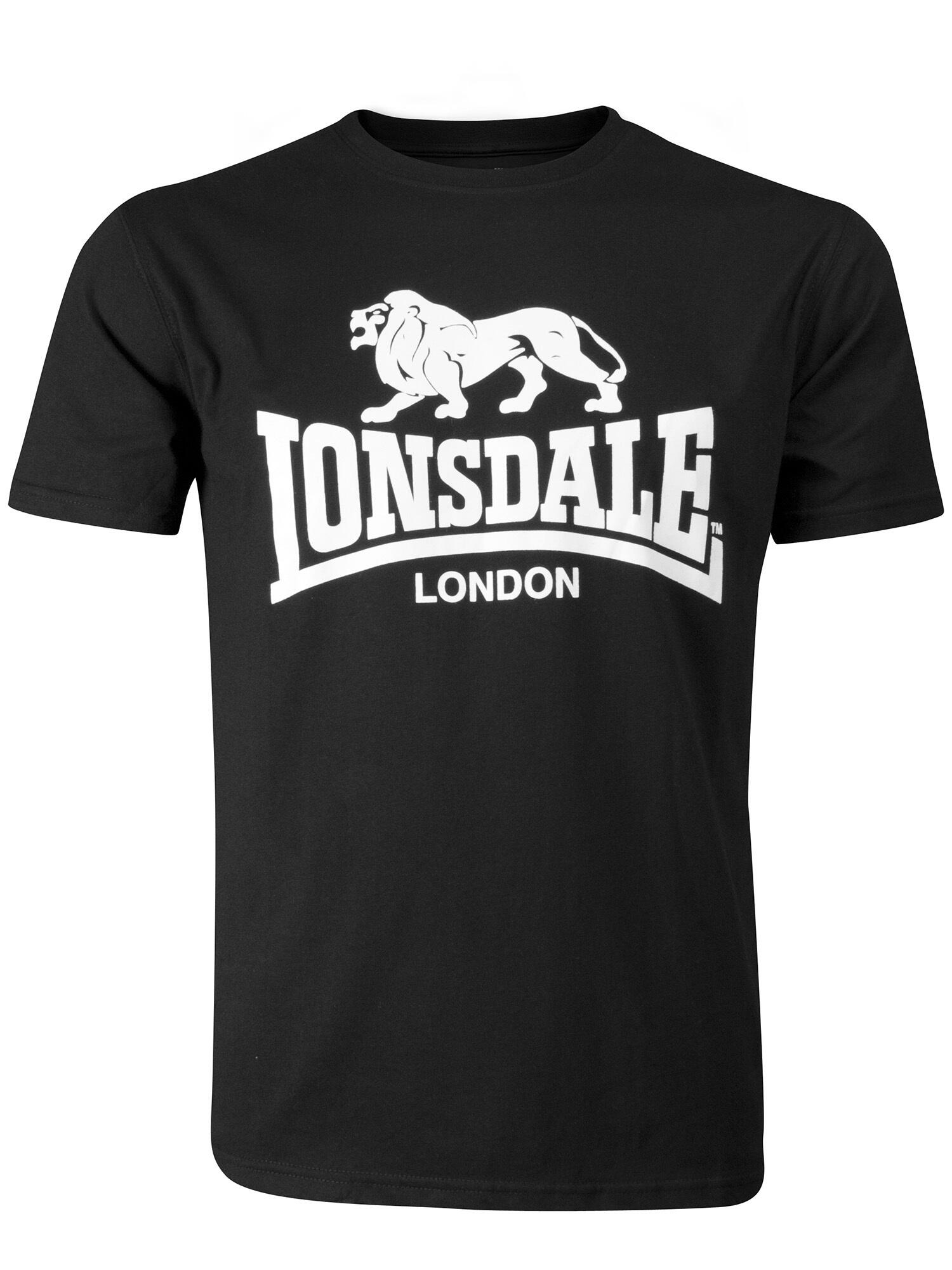 LONSDALE Heren-T-shirt normale pasvorm LOGO 2/5