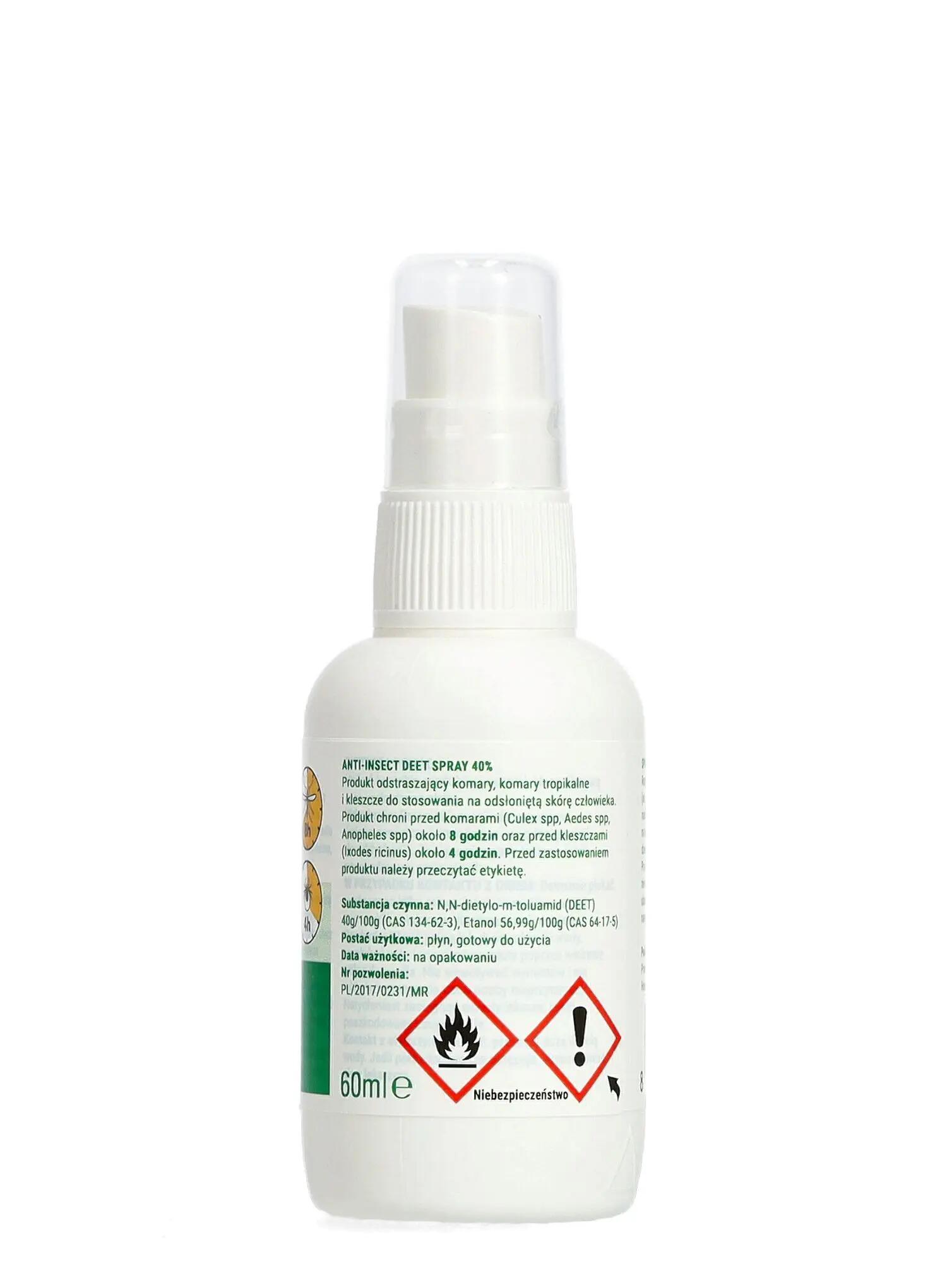 Anti Insect Deet Spray 40% 60Ml 2021 2/3
