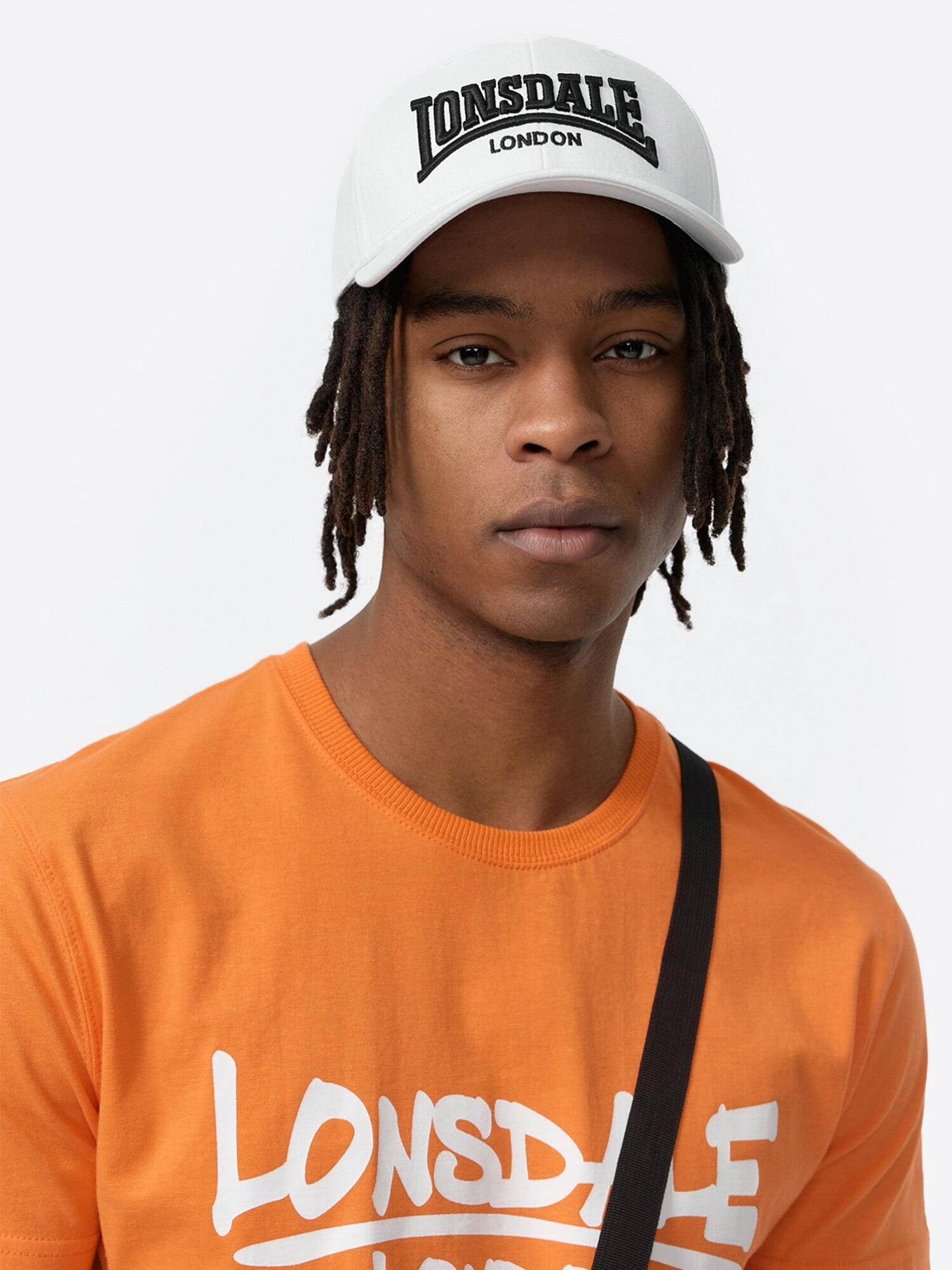 Vêtements de tête pour homme Lonsdale Flixton Blanc 2/3
