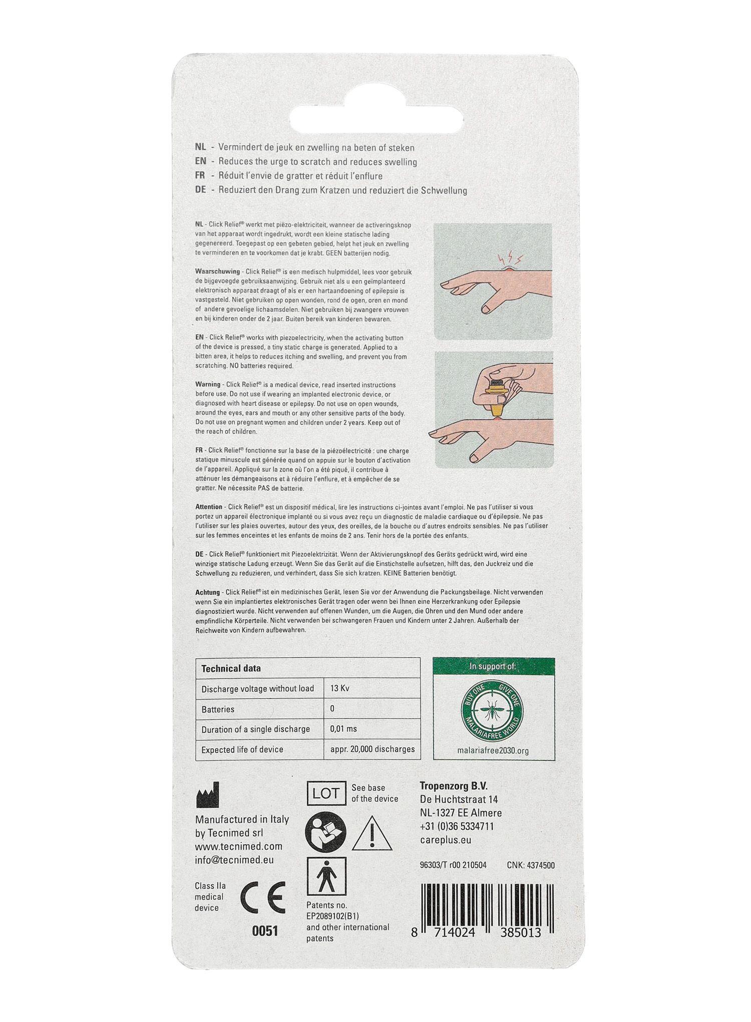 Care Plus First Aid Click Relief 3/4
