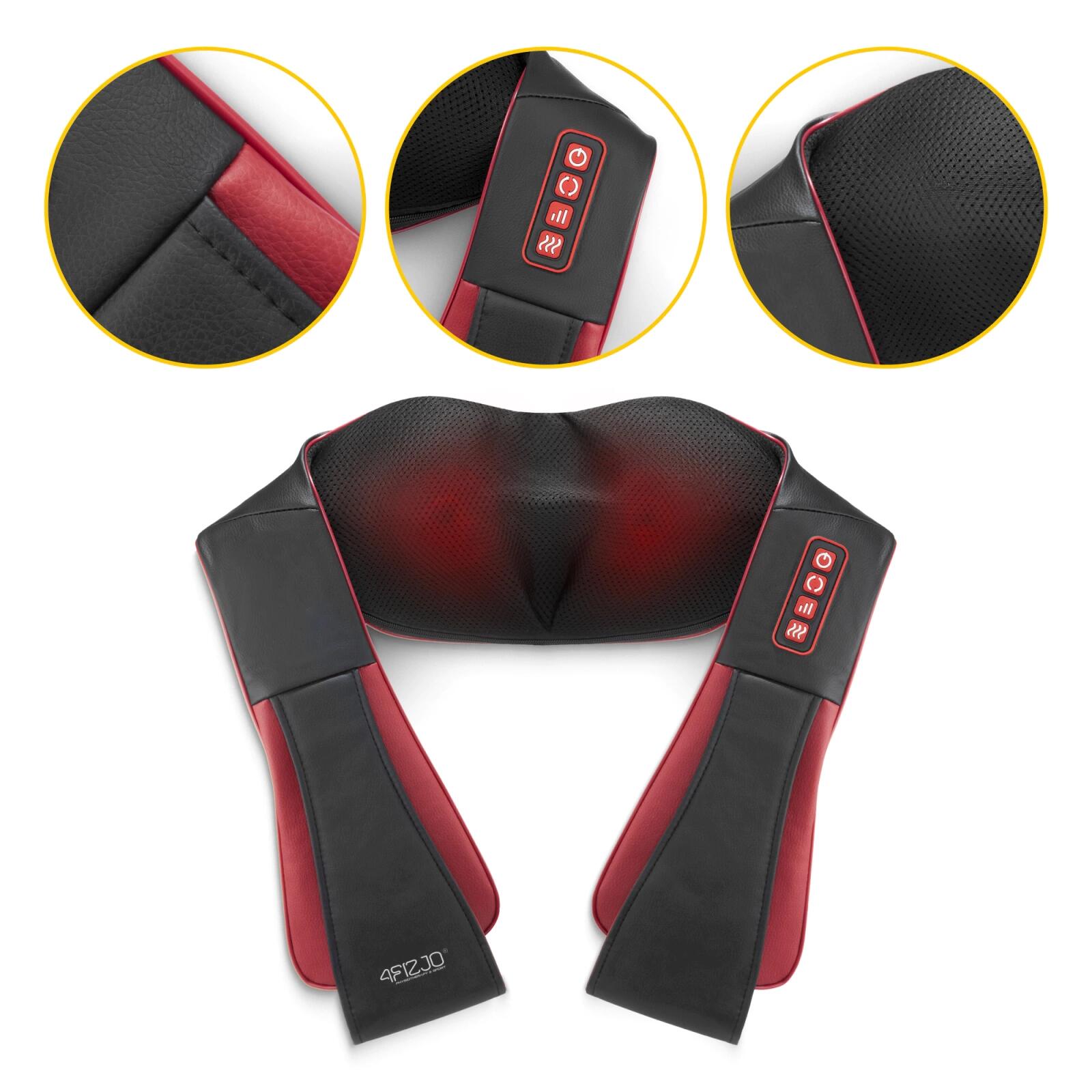Shiatsu massageband PRO+ nek schouders rug verwarming infrarood 4FIZJO 5/7