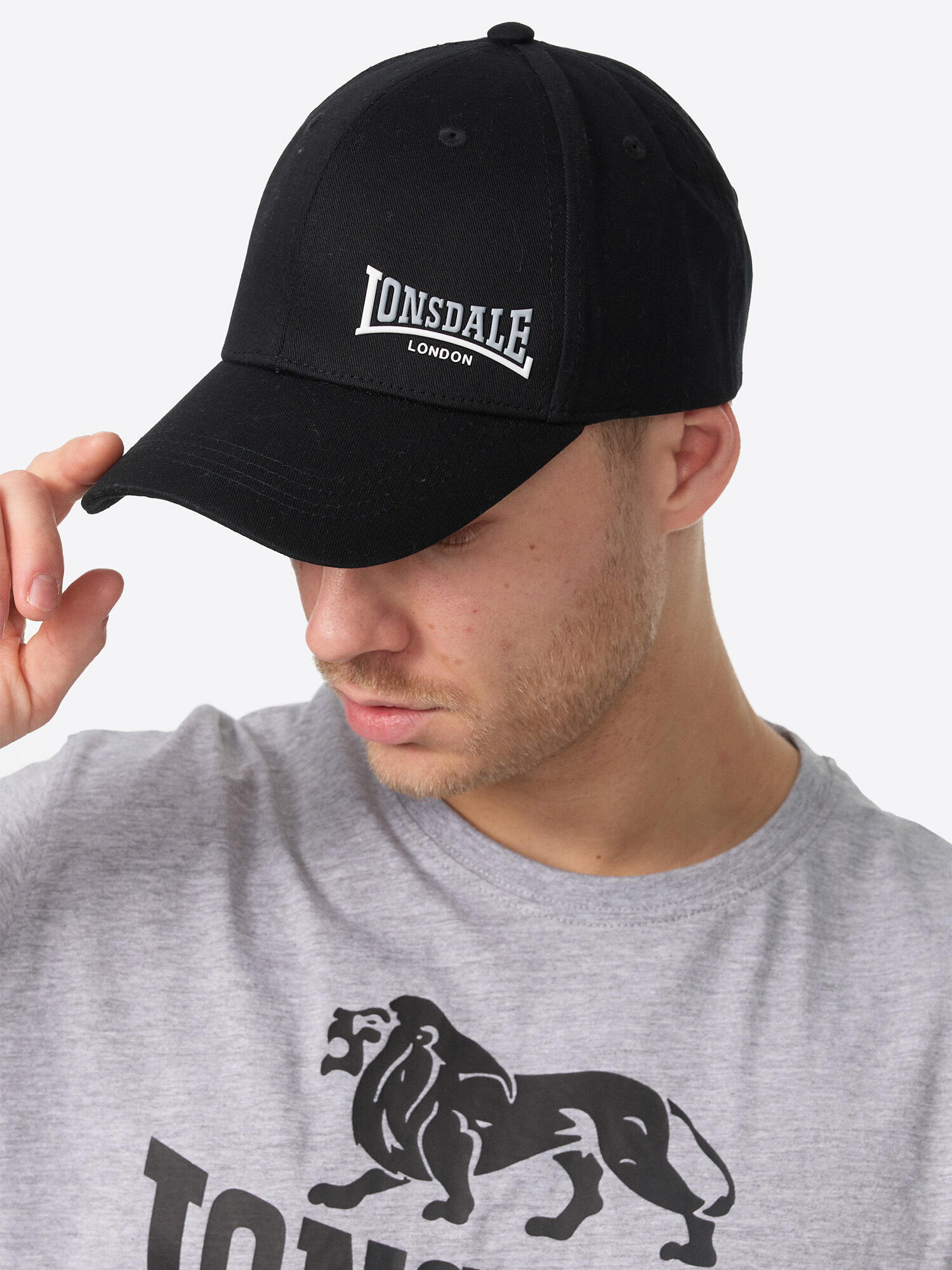 Accessoires de tête pour hommes Lonsdale Enville Noir 2/5