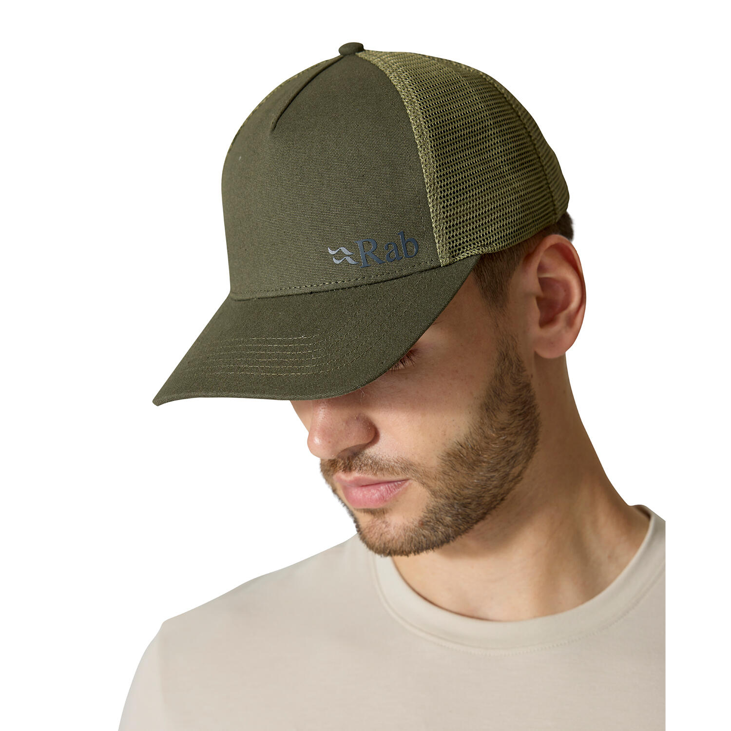 Czapka z daszkiem bawełniana Rab Trucker Logo Cap 2/3