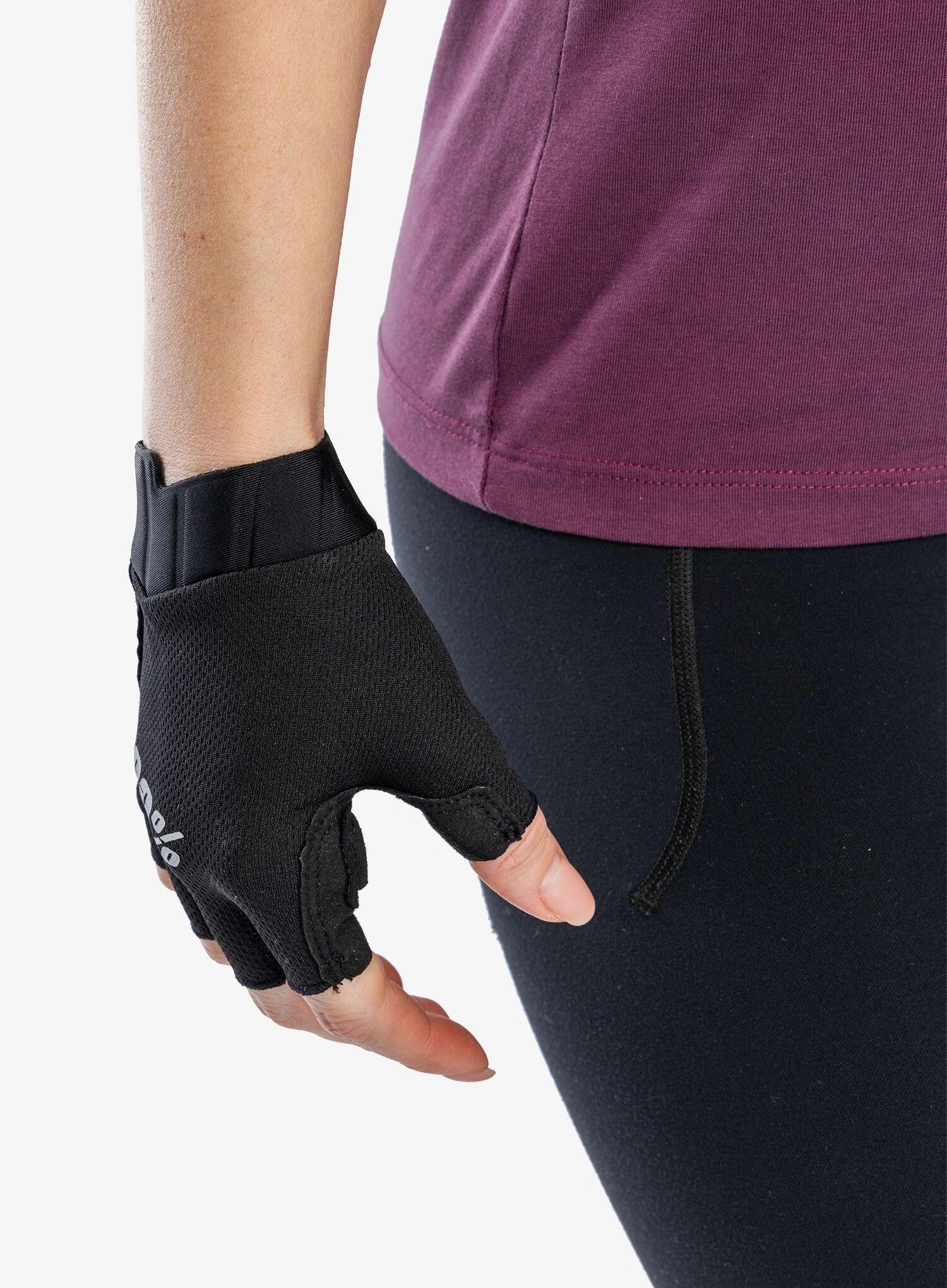 Vrouwen 100% Exceeda Gel Korte Handschoenen Zwart 5/7